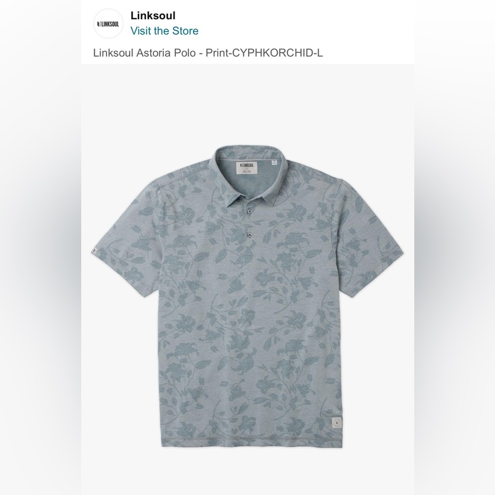 Linksoul Polo Shirt Men’s xxl
